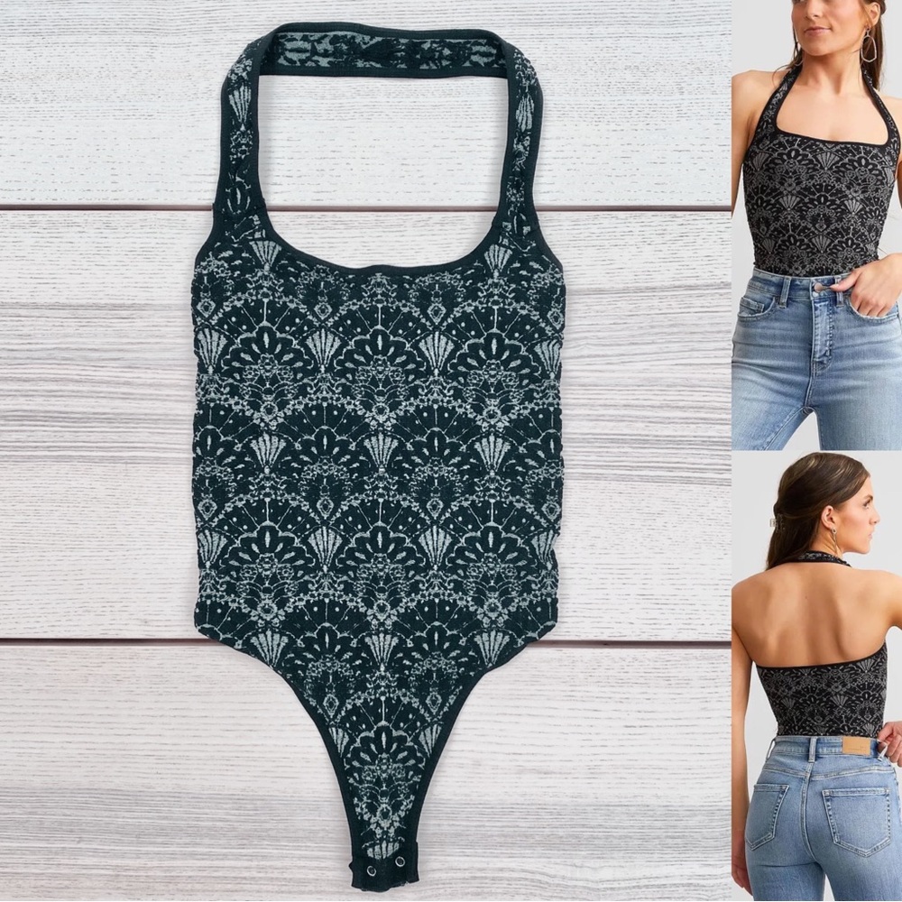 Free People With Love Bodysuit Size M/L